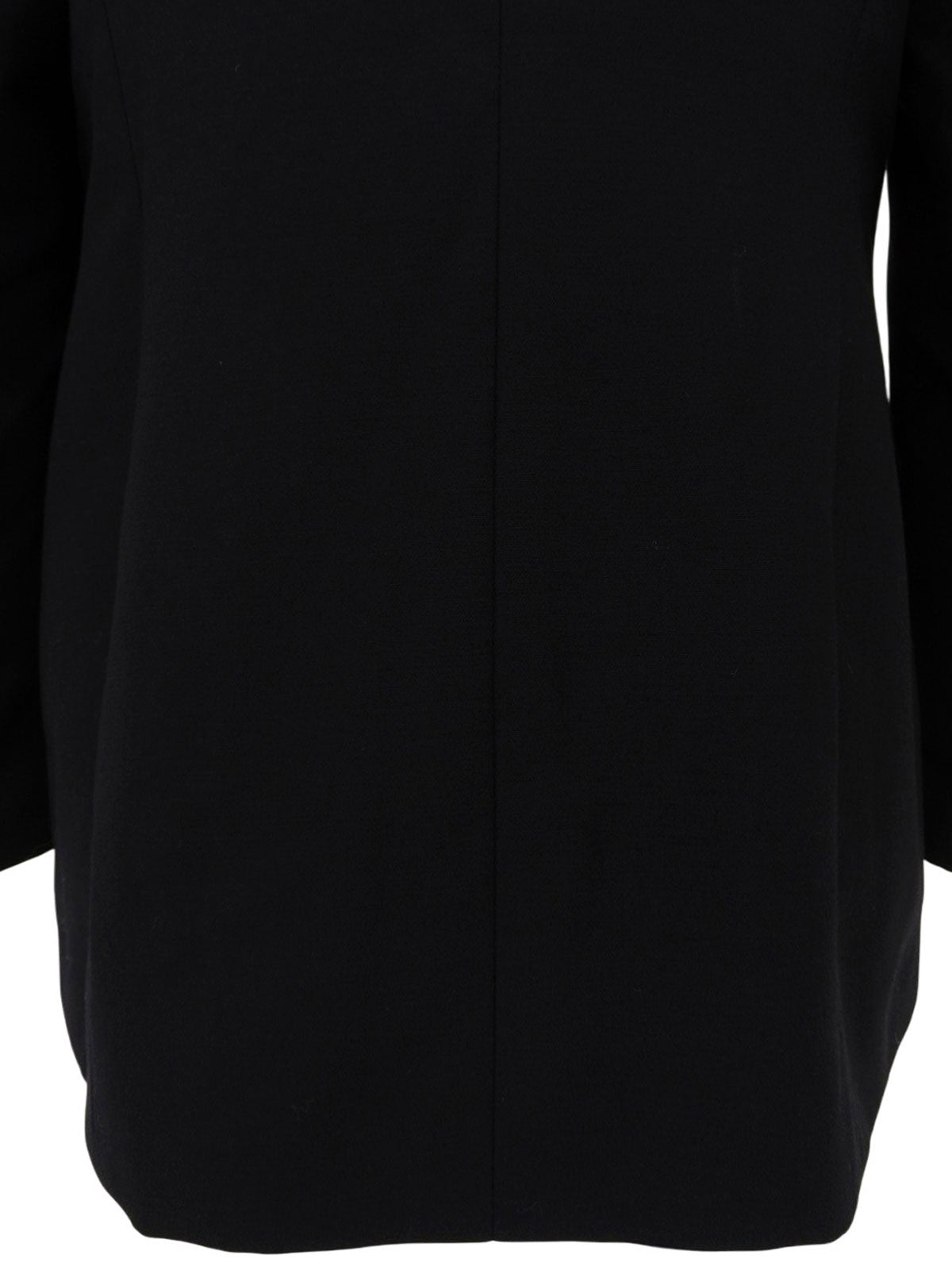 1996 Wool CC Mark Button Jacket Black
