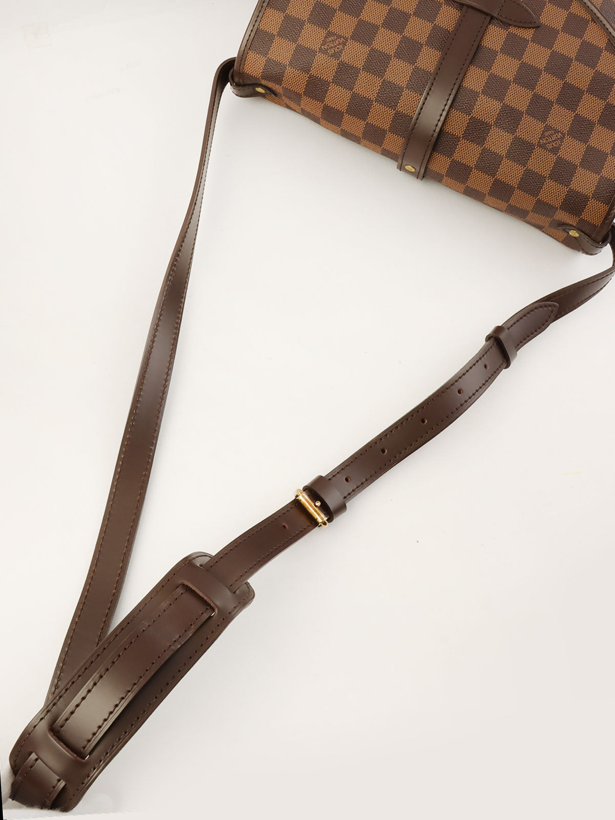 2007 年 Damier Saumur 帆布棕色