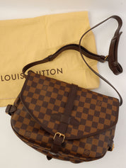 2007年製 キャンバスダミエソミュール　ブラウン