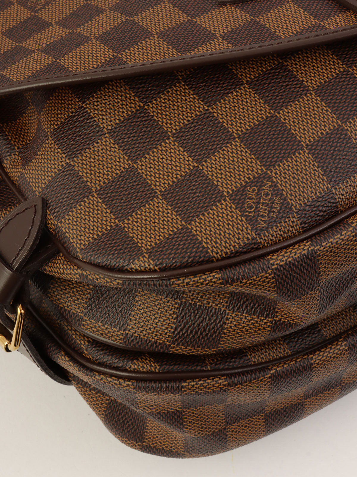 2007 年 Damier Saumur 帆布棕色