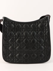 カナージュステッチショルダーバッグ　ブラック