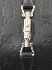 GG Pattern New Jackie Tote Bag Black