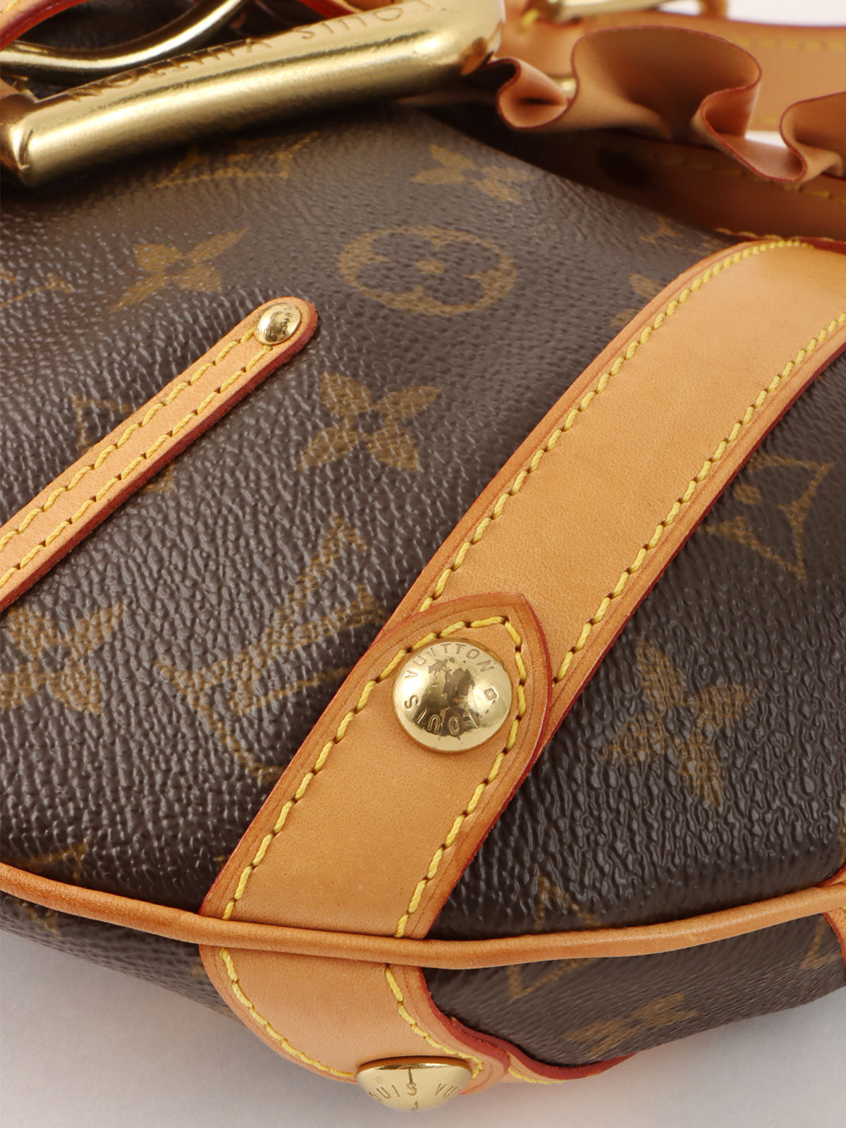 2004年Monogram Leonor棕色帆布