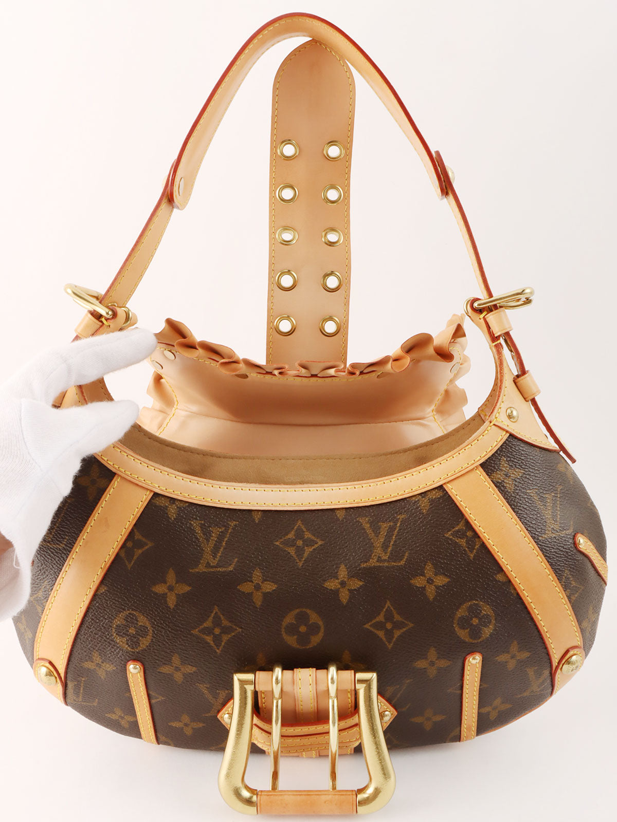 2004年製 キャンバスモノグラムレオノール ブラウン