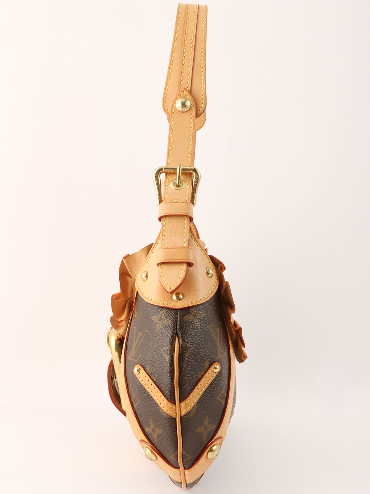 2004年Monogram Leonor棕色帆布