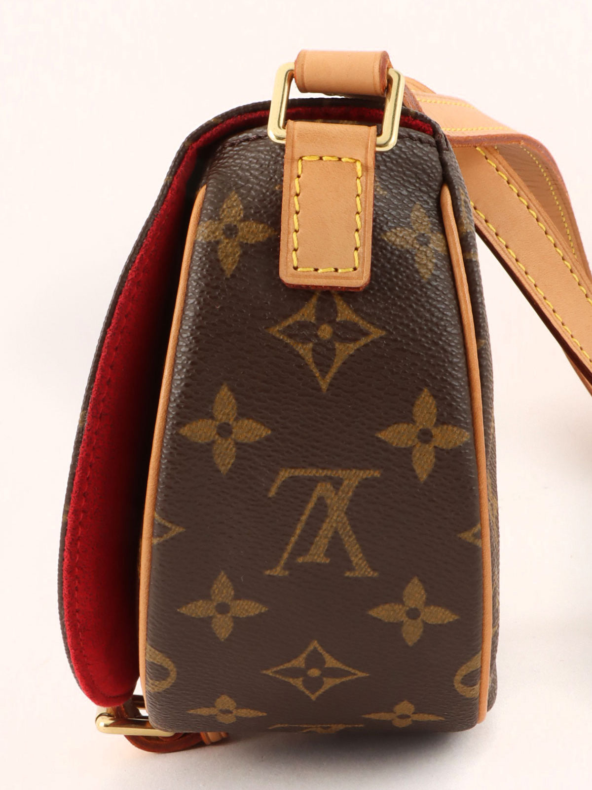 2004 Canvas Monogram Tan Blanc Brown
