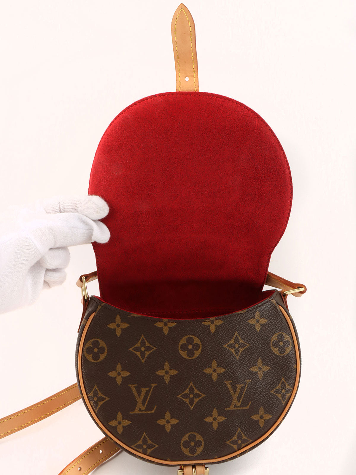 2004 Canvas Monogram Tan Blanc Brown