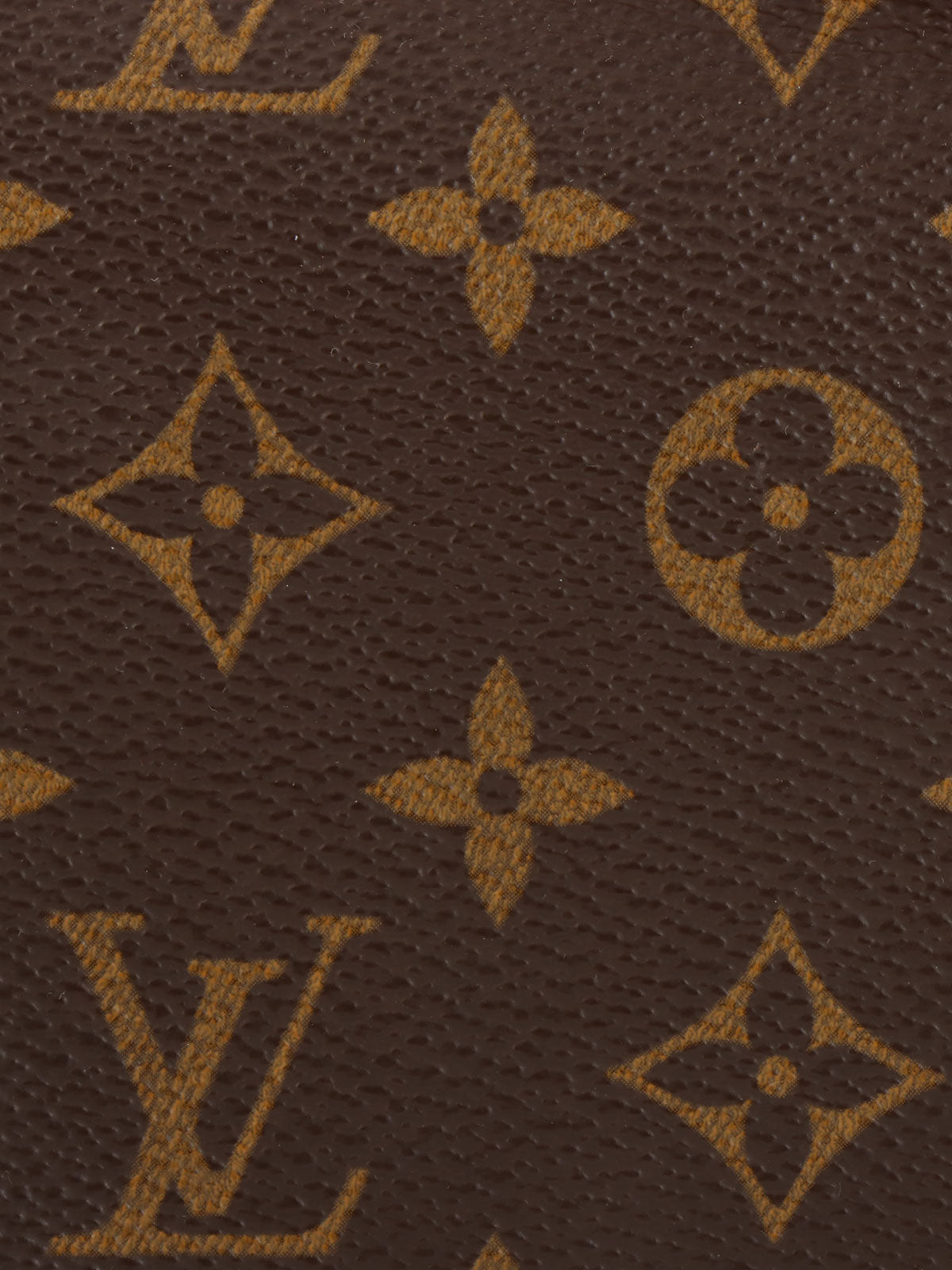 2004 Canvas Monogram Tan Blanc Brown