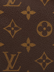 2004 Canvas Monogram Tan Blanc Brown