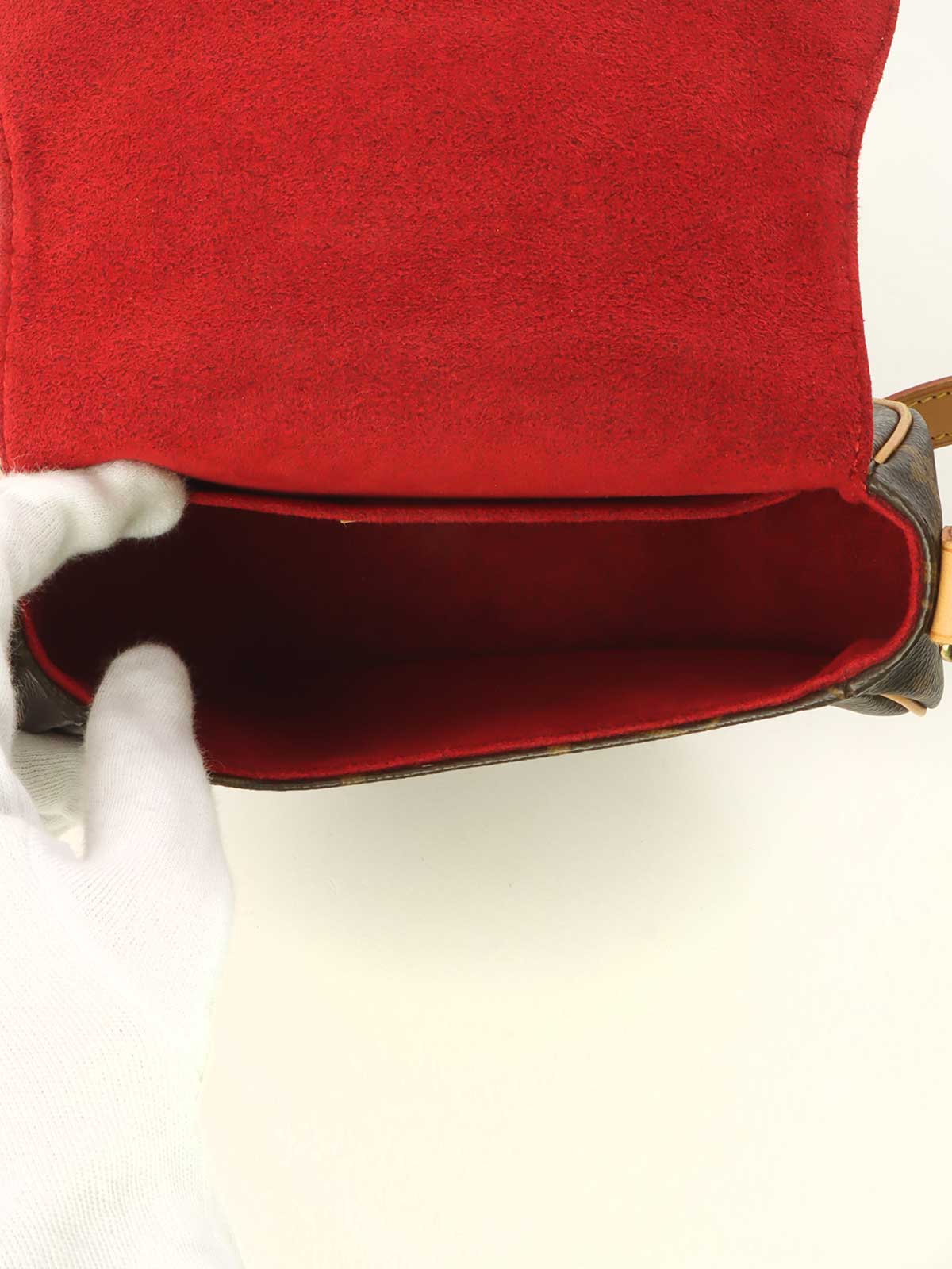 2005 Canvas Monogram Tan Blanc Brown