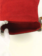 2005 Canvas Monogram Tan Blanc Brown