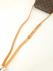 2005 Canvas Monogram Tan Blanc Brown