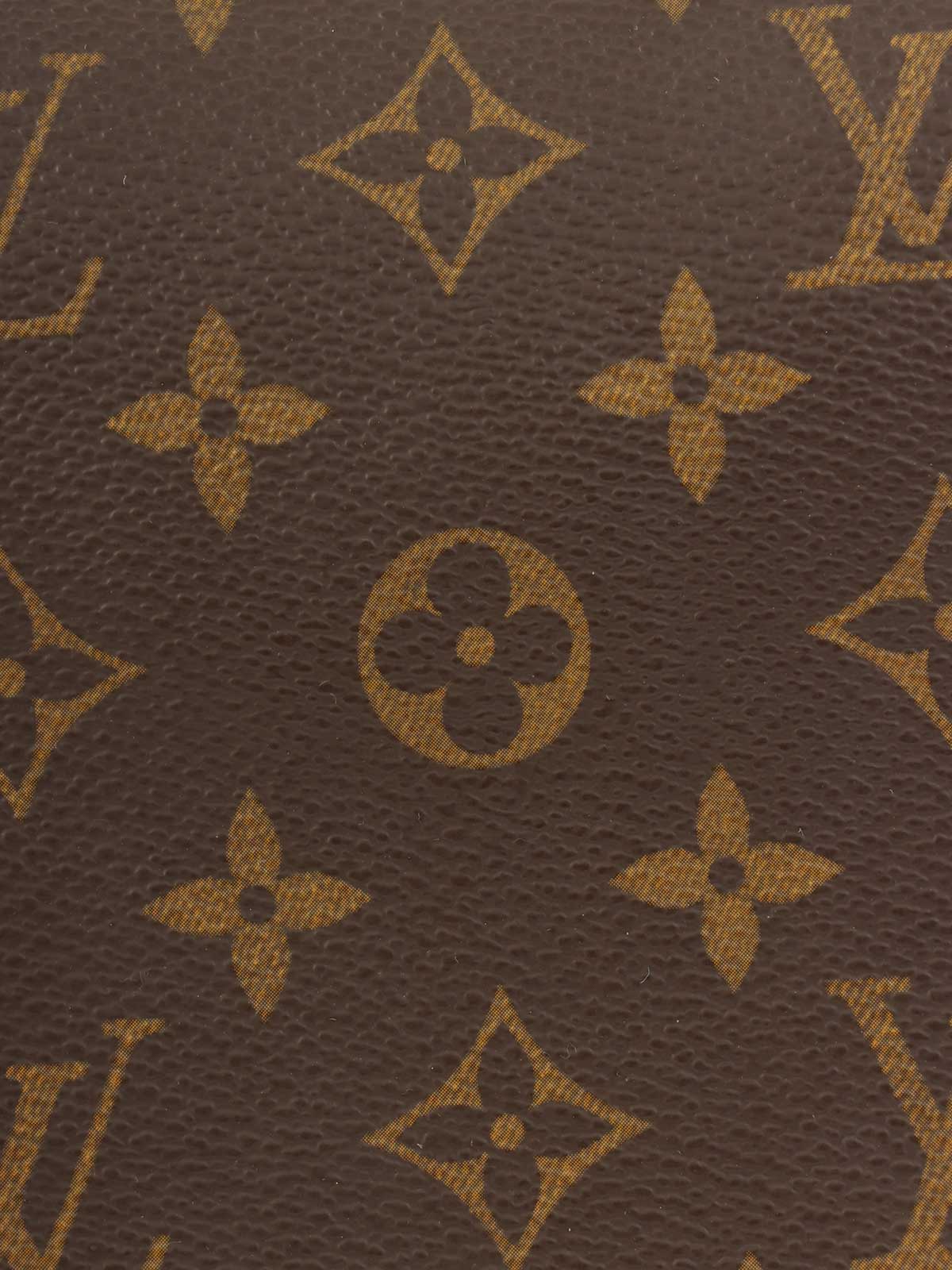 2005 Canvas Monogram Tan Blanc Brown