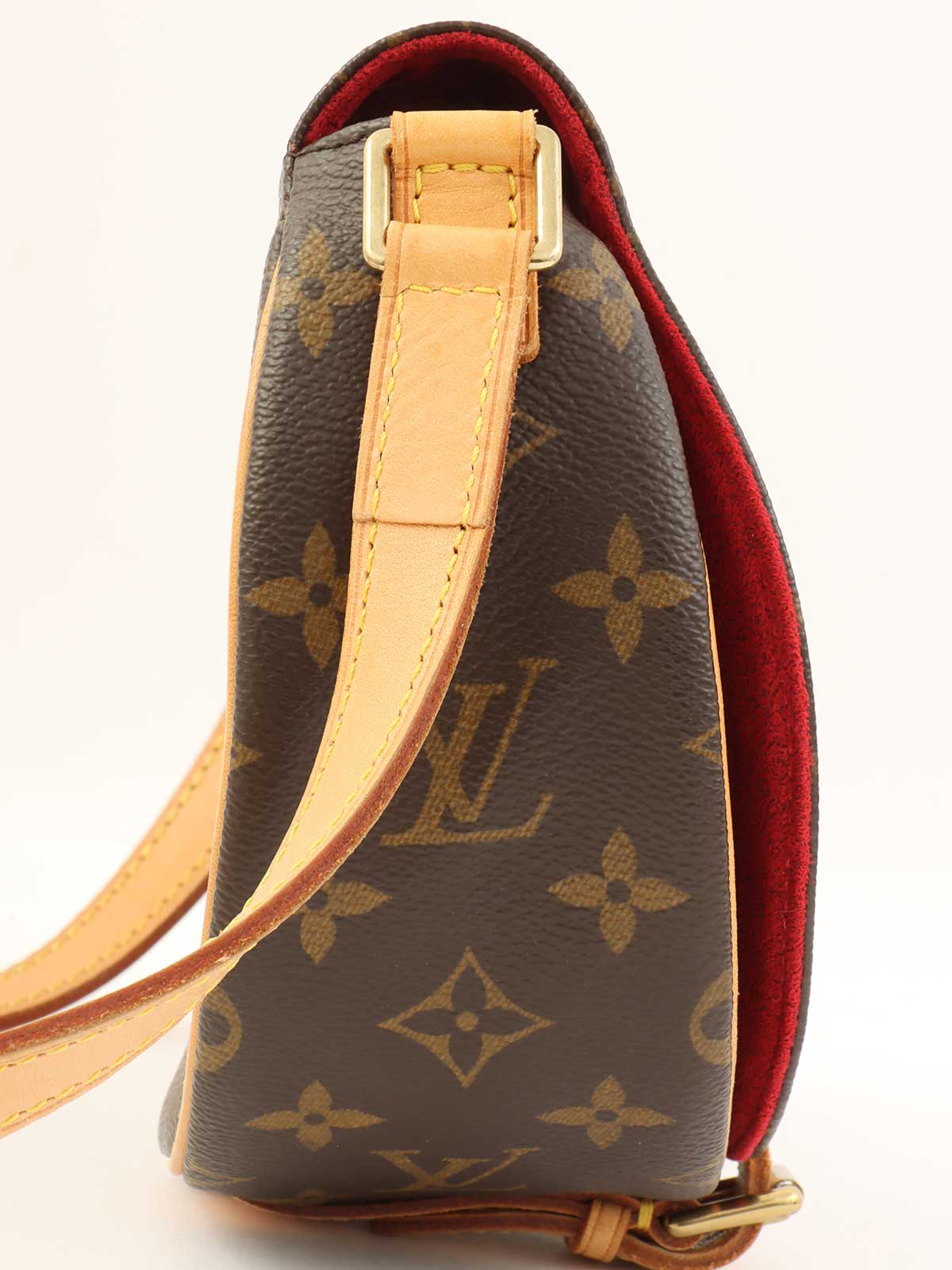 2005 Canvas Monogram Tan Blanc Brown