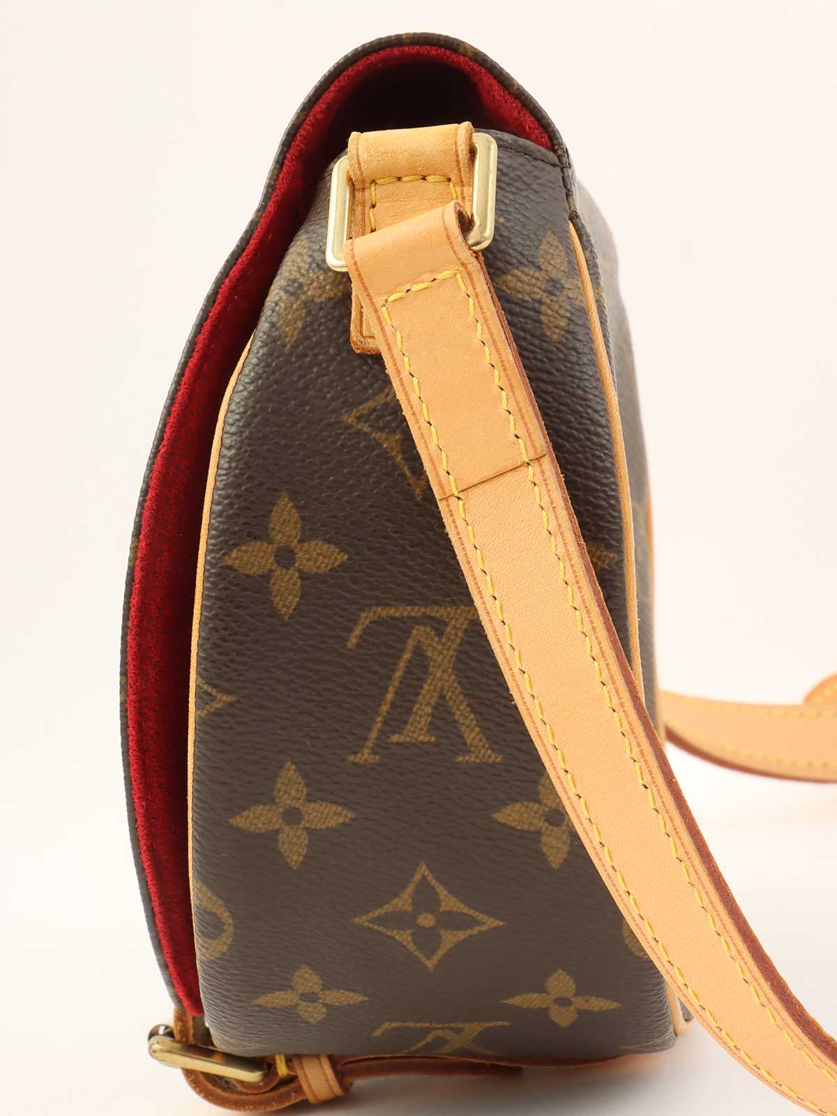 2005 Canvas Monogram Tan Blanc Brown