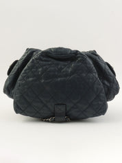 2013 Matelasse Stitch CC Turnlock Backpack, Navy