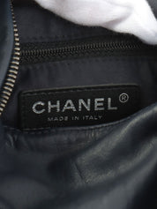 2013 Matelasse Stitch CC Turnlock Backpack, Navy