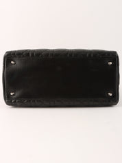 Lady Dior Cannage Stitch 2-Way Bag M Black