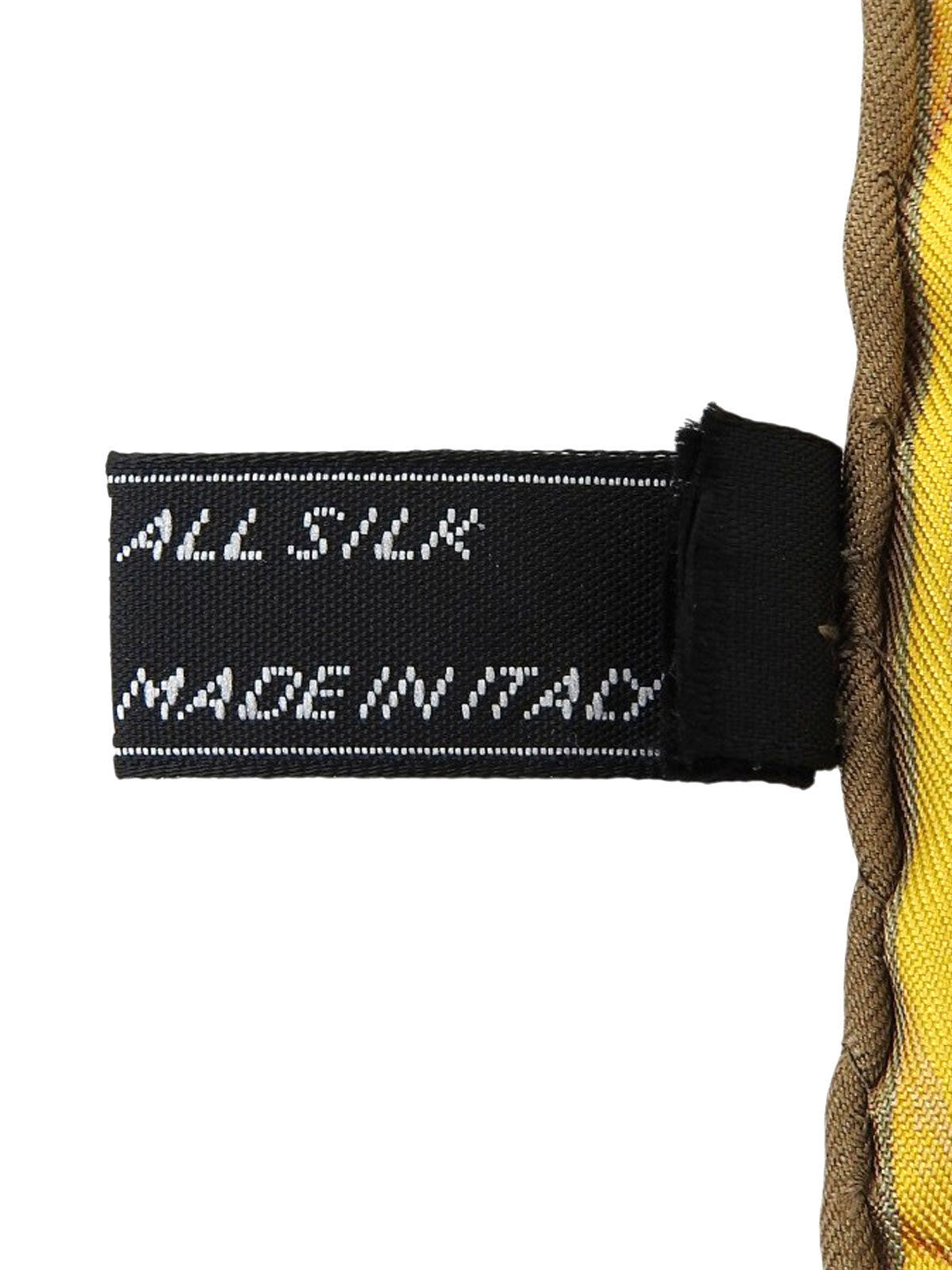 ジュエリーパターンスカーフ イエロー/ベージュ