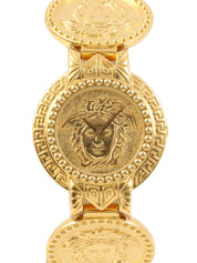 メデューサラウンドフェイスウォッチ ゴールド