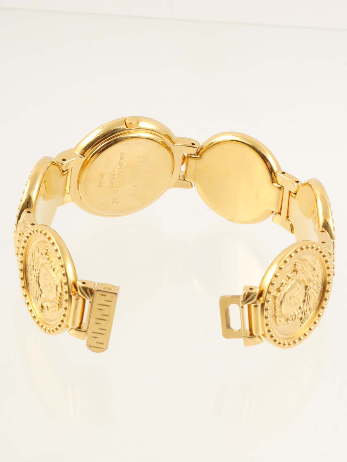 メデューサラウンドフェイスウォッチ ゴールド