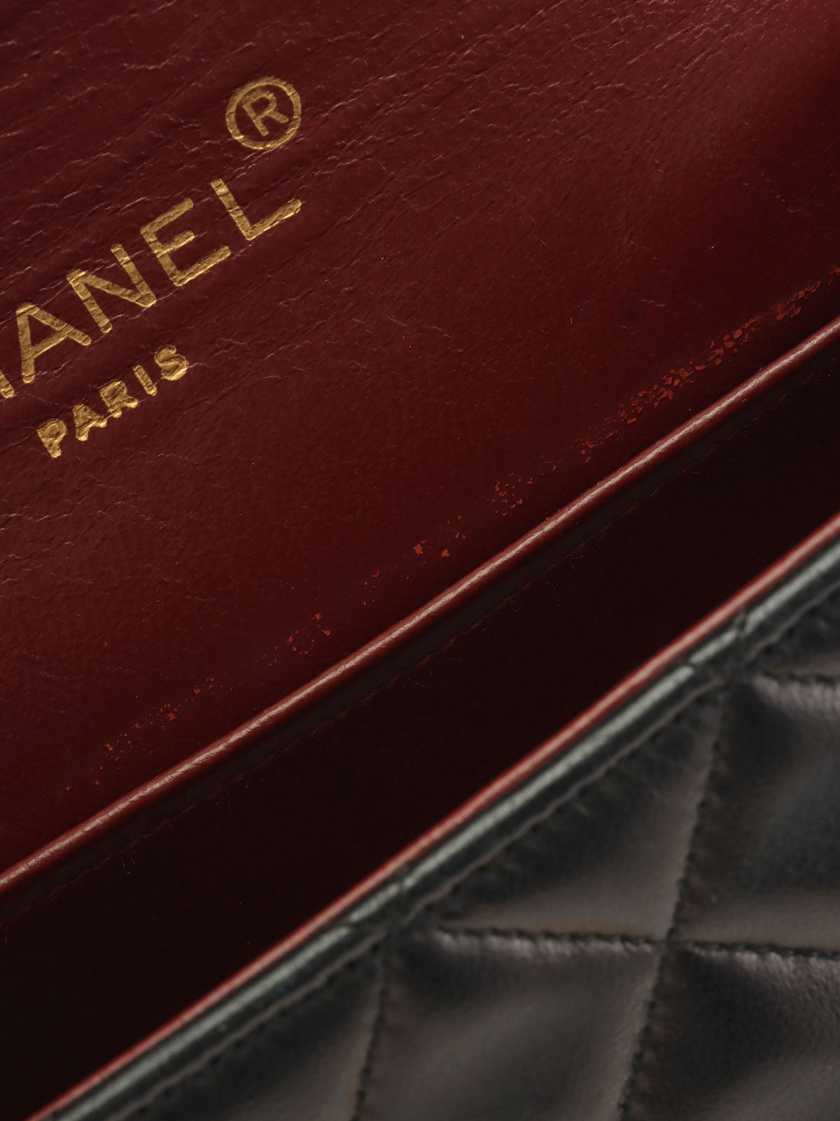 1985年頃製 サークルCCターンロックチェーンバッグミニ ブラック