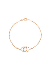 18k金Baby Love手链 玫瑰金