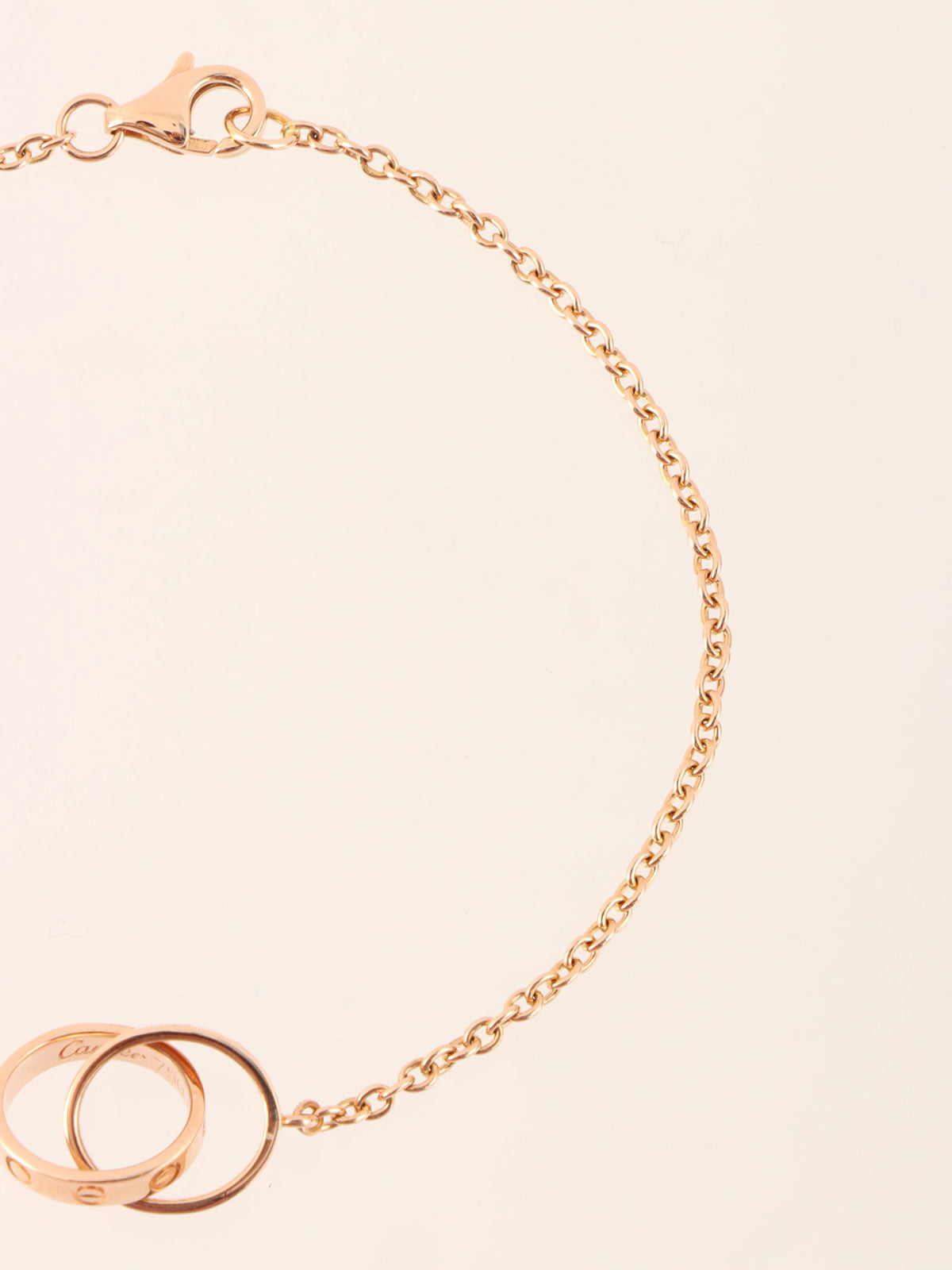 18K Pink Gold Baby Love Bracelet