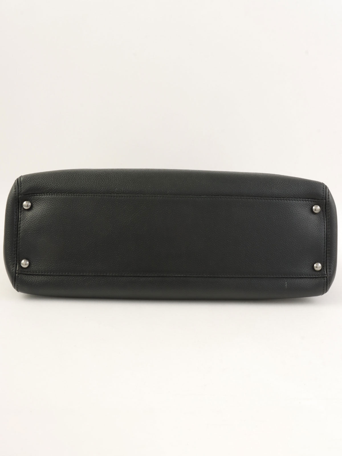 キャビアスキン2.55エグゼクティブトートバッグ ブラック