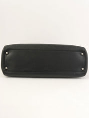 キャビアスキン2.55エグゼクティブトートバッグ ブラック