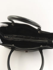 キャビアスキン2.55エグゼクティブトートバッグ ブラック