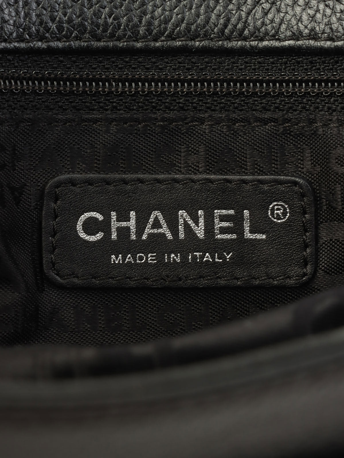 キャビアスキン2.55エグゼクティブトートバッグ ブラック