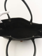 キャビアスキン2.55エグゼクティブトートバッグ ブラック