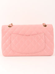 2003年頃製 キャビアスキンクラシックフラップチェーンバッグ25cm ピンク