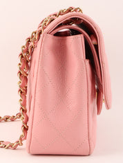 2003 Caviar Skin Classic Flap Chain Bag, 25cm, Pink