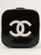 专利 CC 旋扣化妆包黑色