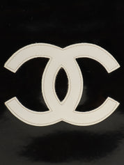 パテントCCターンロックバニティバッグ ブラック