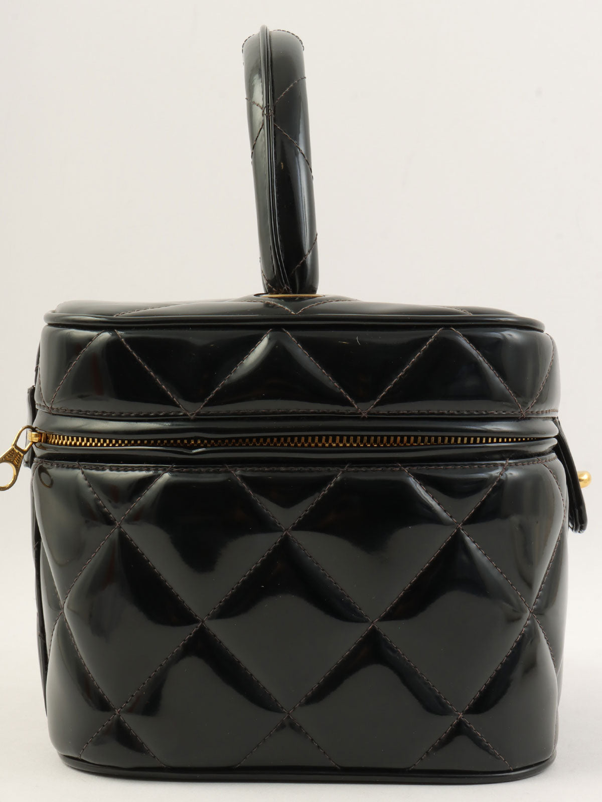 专利 CC 旋扣化妆包黑色