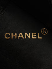 パテントCCターンロックバニティバッグ ブラック