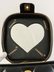 专利 CC 旋扣化妆包黑色