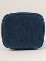 1997 Denim CC Mark Stitch Vanity Bag Indigo