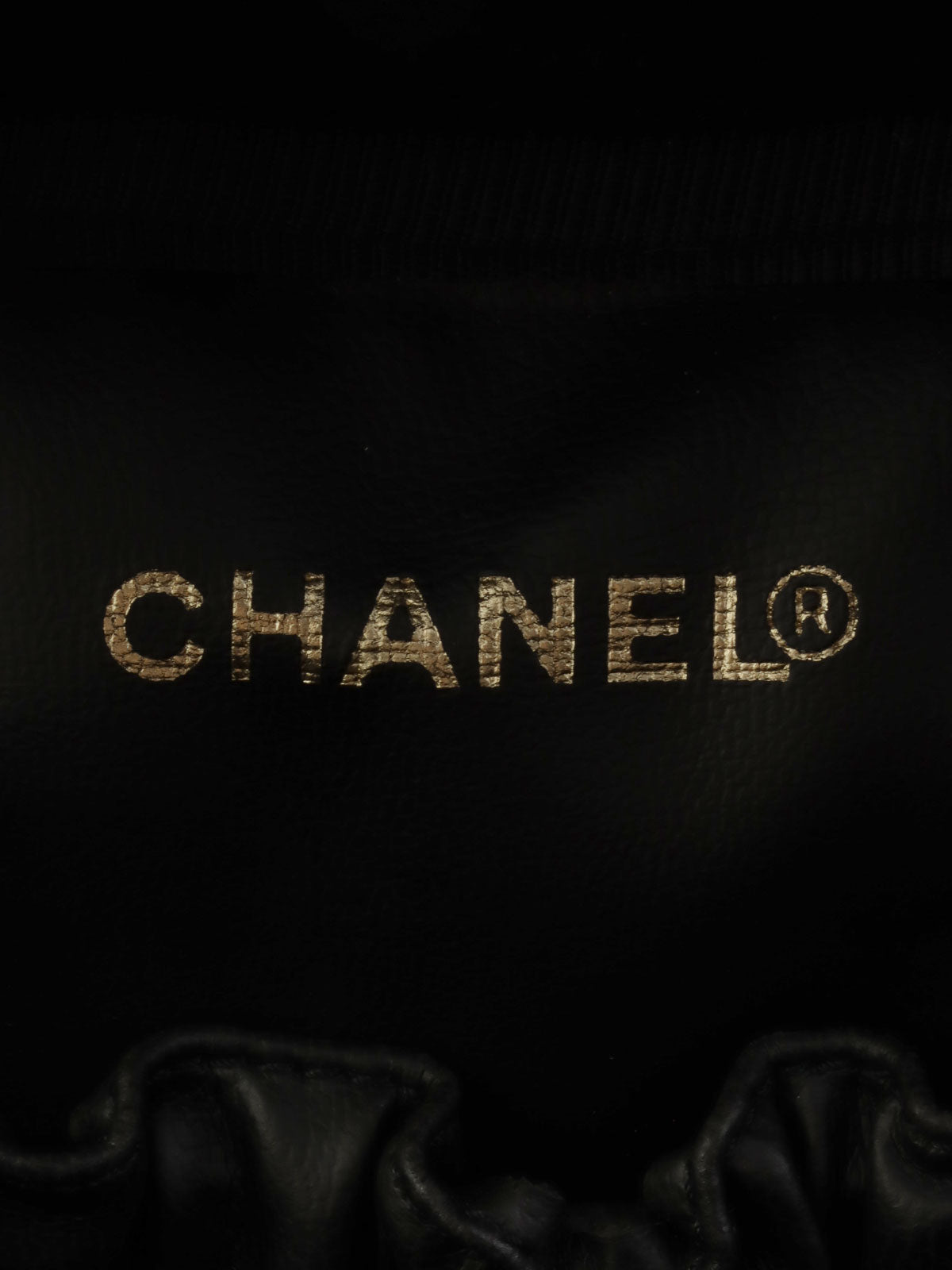 1997 Denim CC Mark Stitch Vanity Bag Indigo