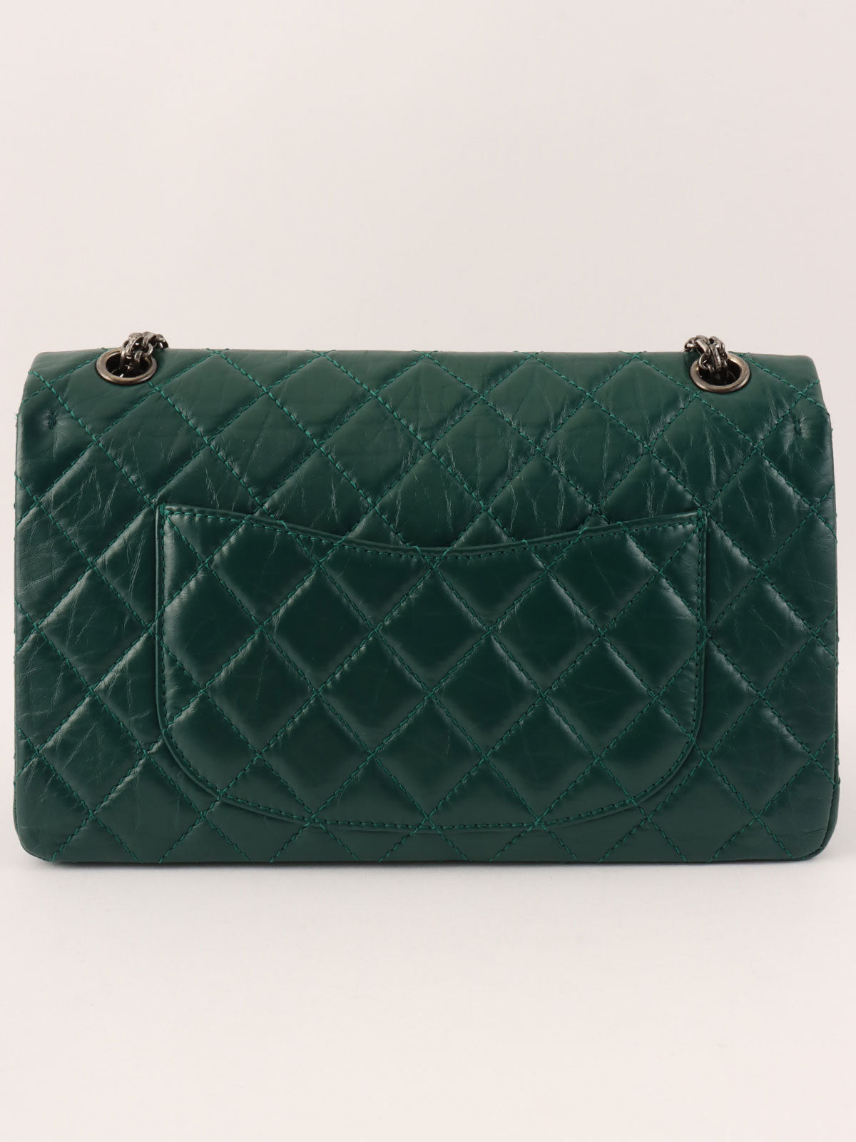 2013 2.55 链条单肩包 绿色