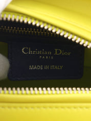 Lady Dior Cannage Stitch 两用包 M 粉色/青柠黄/蓝色