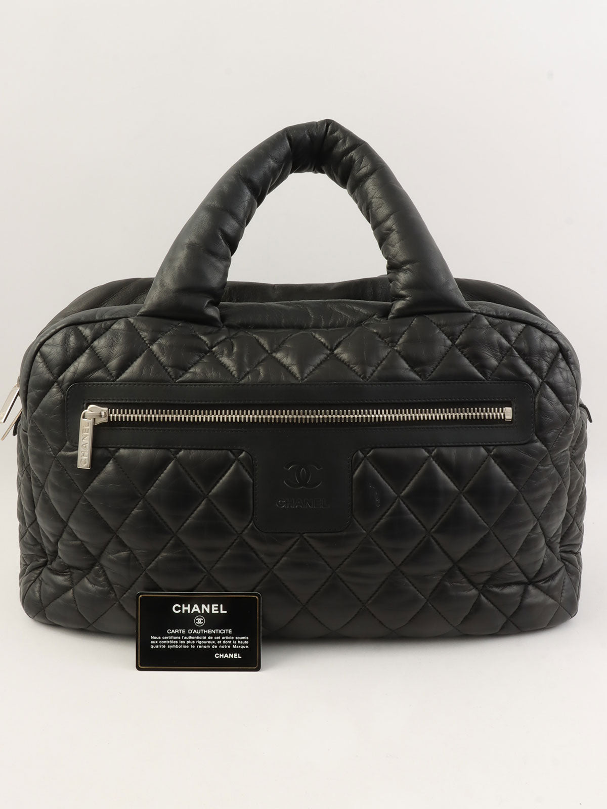 Coco Cocoon 波士顿包，黑色，约 2009 年