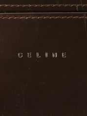 Harako C Macadam Pattern Long Wallet Beige/Brown