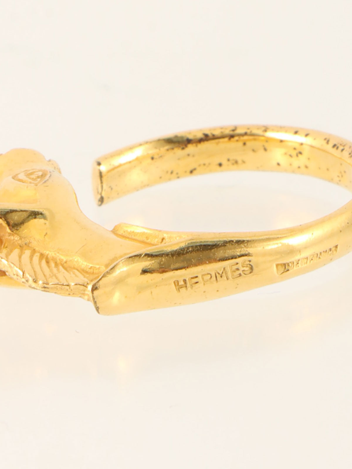 Cheval Horse Ring Gold