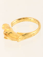 Cheval Horse Ring Gold