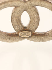 2005 Rhinestone CC Mark Bangle Silver/Pink