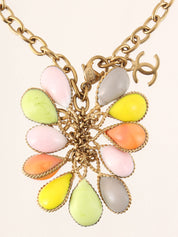 2003年製 カラーストーンCCマークブレスレット ゴールド/マルチ